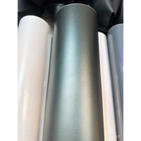 Decal màu xanh vision nhám 3 lớp cao cấp, Dán đổi màu xe máy