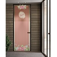 Decal mờ dán kính cao cấp cho cửa phòng - mẫu số 3
