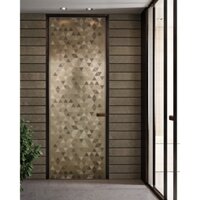 Decal mờ dán kính cao cấp cho cửa phòng - mẫu số 15