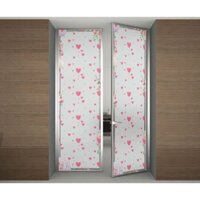 Decal mờ dán kính cao cấp cho cửa phòng - mẫu số 14