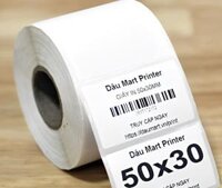 Decal nhiệt 50×30 mm – cuộn 800 tem in nhãn sắc nét