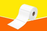 Decal nhiệt 50×50 mm – cuộn 500 tem in nhãn không cần mực