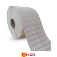 Decal nhựa PVC 40x10mm, 50m (tem vàng bạc, tem nữ trang)