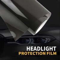 Decal PPF 3 lớp dán pha ô tô chuyên dụng cao cấp, Dán chống xước xe máy, ô tô đèn pha khổ 30 cm