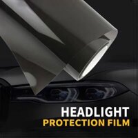 Decal PPF 3 lớp dán pha ô tô chuyên dụng cao cấp, Dán chống xước xe máy, ô tô đèn pha khổ 30 cm