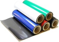 Decal pu in chuyển nhiệt màu xanh ( loại tốt mịn )