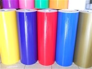 Decal pu in chuyển nhiệt màu Đỏ ( loại tốt mịn )