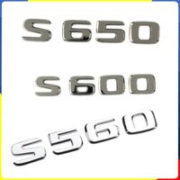 Decal tem chữ S560 / S600 / S650 dán đuôi xe ô tô Maybach .