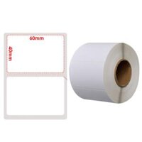 Decal tem nhiệt 60x40mm cho máy CNC, máy cắt gỗ cuộn 30m