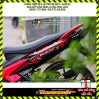 [DECAL TEM XE] [Siêu Sale] Tem rời mẫu JUPITER MX đỏ cho Exciter 135 đen - tem cao cấp không bay màu [TXC]