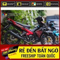 [DECAL TEM XE] Tem rời mẫu JUPITER MX đỏ cho Exciter 135 đen