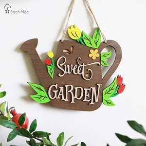 Decal trang trí dán tường bảng welcome 2