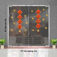 DECAL TRANG TRÍ TẾT LIỄN TREO CHÚC TẾT