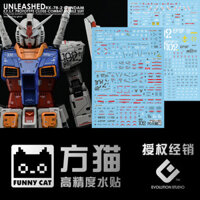 Decal trượt nước Funny Cat PG 1 / 60 RX-78-2 PGU RX78 2.0