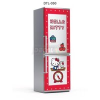 Decal tủ lạnh Miếng dán tủ lạnh chất liệu decal chống thấm siêu bền chống được nước hình Hello Kitty Siêu Cute DTL-050