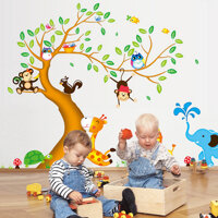 Decal Vườn Thú Lala Shop DC1051 - Mẫu 17 135 x 197 cm