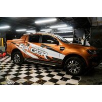 Decal xe bán tải Ford Ranger cao cấp 3 lớp