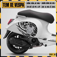 Decal Xe Máy Vespa Sprint / Primavera Thiết Kế Iron Man | VPSP56 | Team Hình Dán Tem Vespa Chống Nước Bền Màu