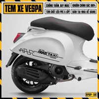 Decal Xe Máy Vespa Sprint / Primavera In The Fake Taxi Driver | VPSP50 | Team Hình Dán Tem Vespa Chống Nước Bền Màu