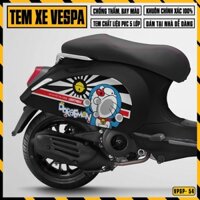 Decal Xe Máy Vespa Sprint / Primavera Mẫu Liberty Walk Doraemon | VPSP54 | Team Hình Dán Tem Vespa Chống Nước Bền Màu
