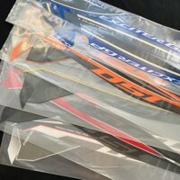 (decal xe) TRỌN BỘ TEM DÀN ÁO XE EXCITER 150 ĐỜI 2018 RC, TEM NHƯ ZIN THEO XE, NÂNG CẤP ĐỜI XE, THAY THẾ TEM TRẦY XƯỚC