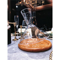 Decanter Bình đựng rượu đế xoáy trang trọng