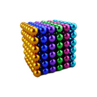 Dece Flor 216 Cái/bộ Bóng Từ Tính Một Cách Tự Do Phù Hợp Với Phát Triển Sáng Tạo Trọng Lượng Nhẹ Balls Magnetic Khối Cube Cho Nhà Từ Cube Một Cách Tự Do