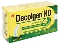 Decolgen ND – Giải pháp trị cảm nhanh, không gây buồn ngủ (hộp 12 vỉ x 10 viên)