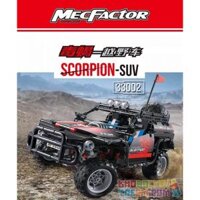 Decool 33002 Jisi 33002 non Lego CHẤT ĐỘC - XE OFF-ROAD bộ đồ chơi xếp lắp ráp ghép mô hình Technic SCORPION-SUV Kỹ Thuật Công Nghệ Cao Mô Hình Phương Tiện 750 khối