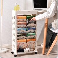 decor bàn học kệ để bàn kệ sách để bàn