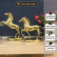Decor Phòng Khách Hiện Đại Tượng Ngựa Phi ÉN DECOR Trang Trí Phong Thủy Nhà Cửa Phòng Làm Việc Quà Tặng Ý Nghĩa