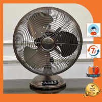 [DECOR] Quạt điện để bàn xoay đầu tự động siêu mát -  quạt treo tường - quạt sắt TÂN CỔ ĐIẾN