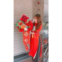 Decor trang trí tết bánh Chưng Pháo mẫu 0020