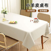 decorative tablecloths tablecloths study table stickers Kem Da Cừu Khăn Trải Bàn Màu Trơn Dùng Một Lần Chống Dầu Chống Thấm Nước Không Khí Cao Cấp Bàn Cà Phê Khăn Trải Bàn Chống bỏng