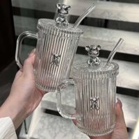 [DECORVIEW] HÀNG CÓ SĂXN CỐC THUỶ TINH CHỊU NHIỆT HÌNH GẤU