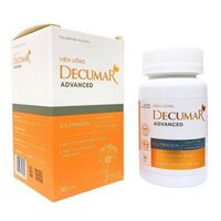 DECUMAR ADVANCED –  Giúp giảm mụn sáng da Chai 30 viên