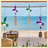 [Deeamber.vn] Suncatcher chim màu, lăng kính bóng pha lê chim treo trang trí pha lê