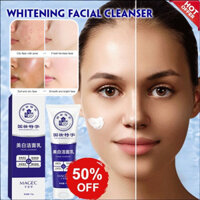 【Deep Clean and Nourishing】Skin Whitening Facial Cleanser Hydrate Brighten Oil Balancing Spot Fading Softening 21-Day Glow Face Wash