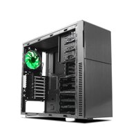 Deep Silence 3 Mid Tower ATX Case Beginner Friendly with Fully Modular Drive Cages, Black