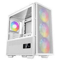 Deepcool CH560 DIGITAL WH – High-airflow E-ATX Case