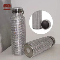 Degtnb Cách Nhiệt Kim Cương Giả Hút Chân Không Bình Inox Bình Uống Ấm Siêu Tốc