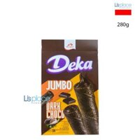 Deka Bánh xốp ống socola đen