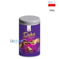 Deka Bánh xốp ống vị socola hạt khô