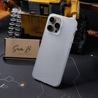 Dekey iPhone 15 Promax Invisible Ultra Slim Case - White