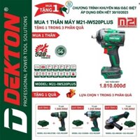 DektonBulong 520plus - M21-IW520plus chọn quà tặng 1 trong 3 . Bảo Vi điên máy