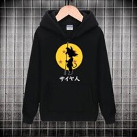 DEL HOT NEW Áo Hoodie Đen Anime Dragon Ball - Hoạt Hình 7 Viên Ngọc Rồng giá xưởng