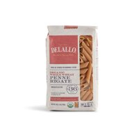 DeLallo Organic Whole Wheat Penne Rigate #36, 16 Ounce Units (Pack of 16)