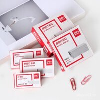 Deli 0012 Kim bấm 24/6 loại phổ thông 0018 Kẹp giấy 0016 Ghim 0010/0013/0014 Ghim 0024 Kẹp giấy màu 0021 Ghim T 0020 Ghim bấm