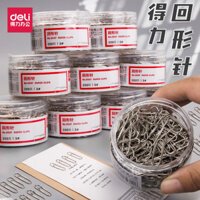 Deli lớn màu sắc kẹo xoắn Clip sáng tạo Clip nhỏ hình chữ U Clip tam giác Clip