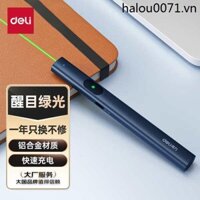 Deli MA303-G Bút Laser Xanh Bàn Cát Ngoài Trời Công Suất Cao Văn Phòng Bán Hàng Có Thể Sử Dụng Đèn Báo Laser Điện Tử